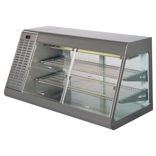 VITRINE RÉFRIGÉRATEUR BIG KLAXON PORTES DROITES DIM. 1302X620X640MM. 230V/320W