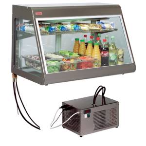 KOELVITRINE BIG HORN REMOTE GESLOTEN AFM. 1005X620X640MM. 230V/200W