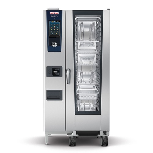 CUISEUR À VAPEUR COMBINÉ ICOMBI PRO 20-1/1 DIM. 877X913X1807MM. 400V/37.2KW RATIONNEL