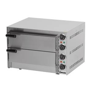 PIZZA OVEN MINI 2 AFM. 54,5X50X38CM. 230V/2,7kW BARTSCHER