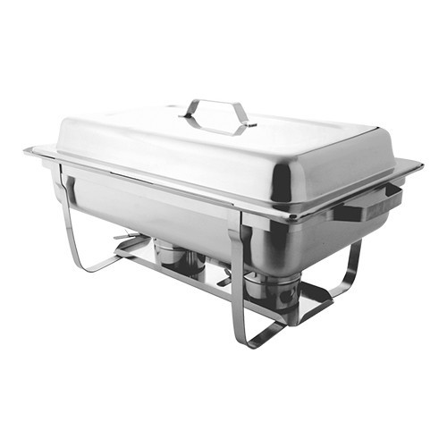 CHAFING DISH GN 1/1 ÉCONOMIE DIM. 62x35CM. HGT. 37CM. Acier inoxydable 18/10