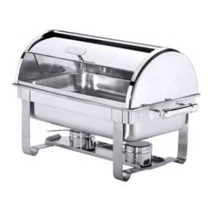 CHAFING DISH GN 1/1 ROLL-TOP RVS 18/10