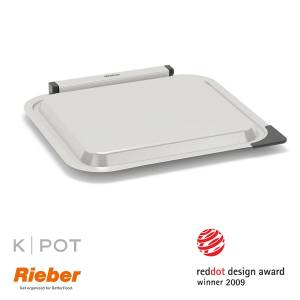 COUVERCLE BUFFET K-POT 2/3GN INOX RIEBER