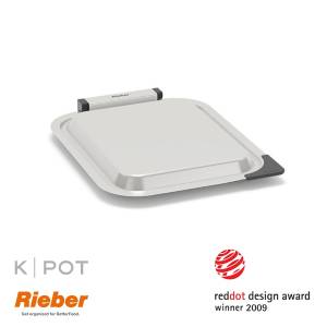 COUVERCLE BUFFET K-POT 1/2GN INOX RIEBER