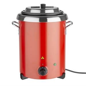 BOUILLOIRE À SOUPE BUFFALO ROUGE CONT. 5.7LTR. 230V