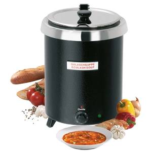 POT À SOUPE CLUB, 8.5, NOIR DIM. 295X295X385MM. 230V/0.4KW BARTSCHER