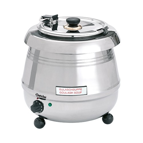 POT À SOUPE DE LUXE, 9L, CNS DIM. 345X345X360MM. 230V/0.4KW BARTSCHER