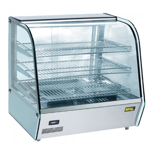 WARMHOUDVITRINE AFM. 69X60X67CM. 230V/1,1kW BUFFALO