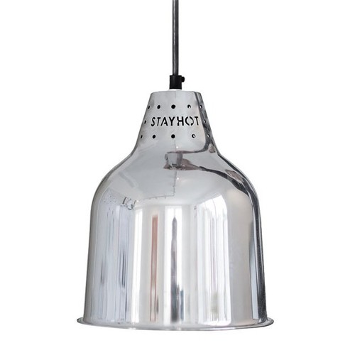 WARMTELAMP 1250-C DIAM 18CM. HG. 200CM. 230V/250W KLEUR CHROME STAYHOT