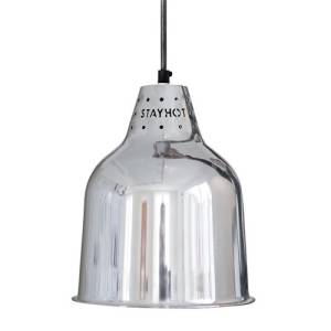 LAMPE CHAUFFANTE 1250-C DIAM 18CM. HG. 200CM. 230V/250W COULEUR CHROME STAYHOT