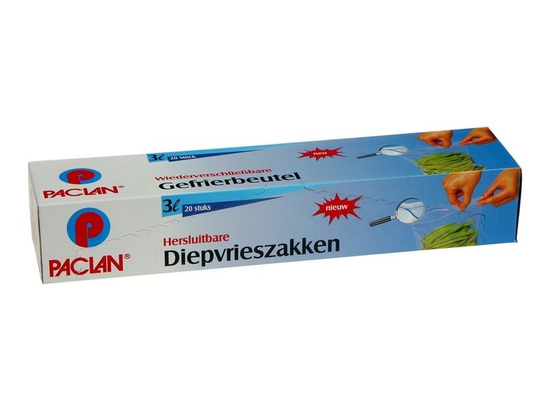 DIEPVRIESZAK HERSLUITBAAR INH. 3LTR. VERPAKT PER 30 STUKS