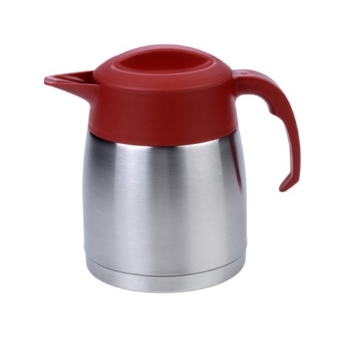 CRUCHE ISOTHERME EASYCLEAN DOUBLE PAROI INOX CONT. 1.6L. COULEUR ROUGE SANS IMPRIMÉ