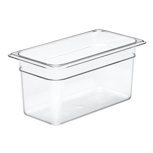 RÉCIPIENT GASTRONORM POLYCARBONATE SANS COUVERCLE GN 1/3-150MM. PROFOND