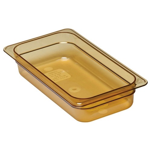 PLATEAU GASTRONORME HOT-PAN SANS COUVERCLE GN 1/3-65MM. COULEUR PROFONDE CAMBRO AMBRE