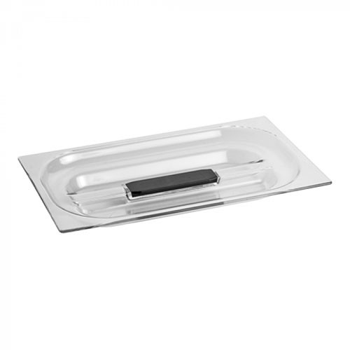 COUVERCLE GASTRONORM GN 1/4 PLASTIQUE TRANSPARENT POUR BACS UTZ GASTRONORM