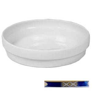 PLATEAU REPAS FOND PLAT MULTIBOL CONT. 1L. COULEUR BLANC AVEC BLEU D'EGYPTE NOVA