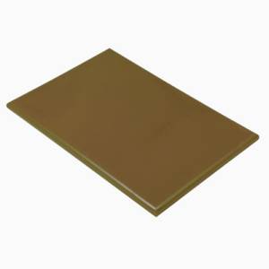 SNIJPLANK BASIC KLEUR BRUIN AFM. 50X30X1,5CM. POLYETHYLEEN PRO-COOKING