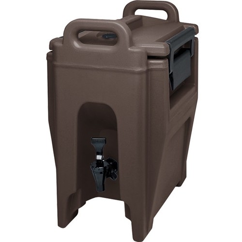 ULTRA CAMTAINER UC250 MET NO DIP KRAAN INH. 10,4 LITER AFM. 42,5X30CM. HGT.50CM. KLEUR DARK BROWN CAMBRO