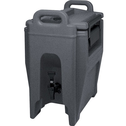 ULTRA CAMTAINER UC250 MET NO DIP KRAAN INH. 10,4 LITER AFM. 42,5X30CM. HGT.50CM.  KLEUR GRANITE GRAY CAMBRO