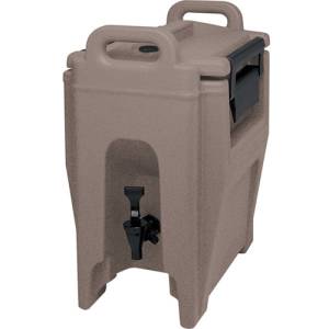 ULTRA CAMTAINER UC250 MET NO DIP KRAAN INH. 10,4 LITER AFM. 42,5X30CM. HGT.50CM.  KLEUR GRANITE SAND CAMBRO