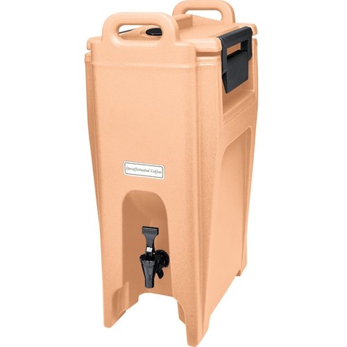 ULTRA CAMTAINER UC500 MET NO DIP KRAAN INH. 19,9 LITER AFM. 42,5X30CM. HGT. 68CM. KLEUR COFFEE BEIGE CAMBRO