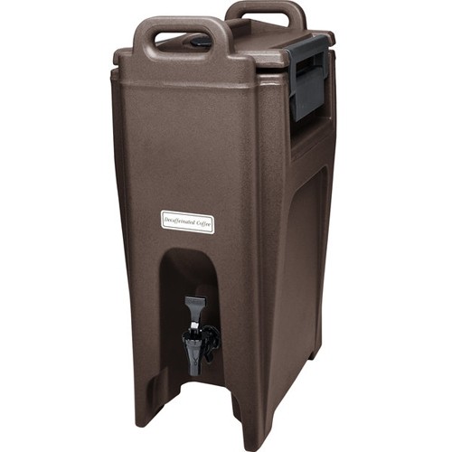 ULTRA CAMTAINER UC500 SANS ROBINET DIP CONT. DIMENSIONS DE 19,9 LITRES 42.5X30CM. HGT. 68CM. COULEUR BRUN FONCÉ CAMBRO