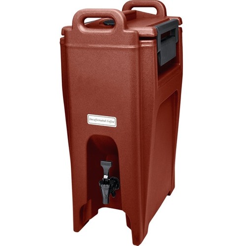 ULTRA CAMTAINER UC500 SANS ROBINET DIP CONT. DIMENSIONS DE 19,9 LITRES 42.5X30CM. HGT. 68CM. COULEUR ROUGE BRIQUE CAMBRO