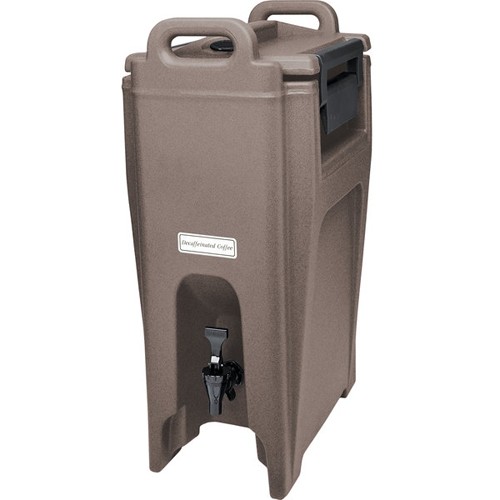 ULTRA CAMTAINER UC500 MET NO DIP KRAAN INH. 19,9 LITER AFM. 42,5X30CM. HGT. 68CM.  KLEUR GRANITE SAND CAMBRO