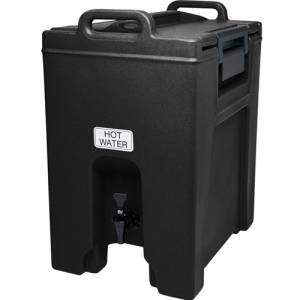 ULTRA CAMTAINER UC1000 MET NO DIP KRAAN INH. 39,7 LITER AFM. 52X41,5CM. HGT.65,5CM. KLEUR BLACK CAMBRO