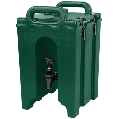 CAMTAINER 100LCD MET NO DIP KRAAN INH. 5,7 LITER AFM. 29X26,5CM. HGT.44CM. KLEUR GREEN CAMBRO