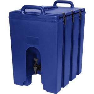 CAMTAINER 1000LCD MET NO DIP KRAAN INH. 44,4 LITER AFM. 53X41,5CM. HGT. 63CM. KLEUR NAVY BLUE CAMBRO