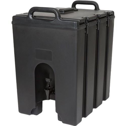 CAMTAINER 1000LCD MET NO DIP KRAAN INH. 44,4 LITER AFM. 53X41,5CM. HGT. 63CM. KLEUR BLACK CAMBRO