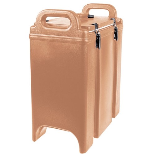 CAMTAINER 350LCD ZONDER NO DIP KRAAN INH. 12,7 LITER AFM. 42X23CM. HGT. 47CM. KLEUR COFFEE BEIGE CAMBRO