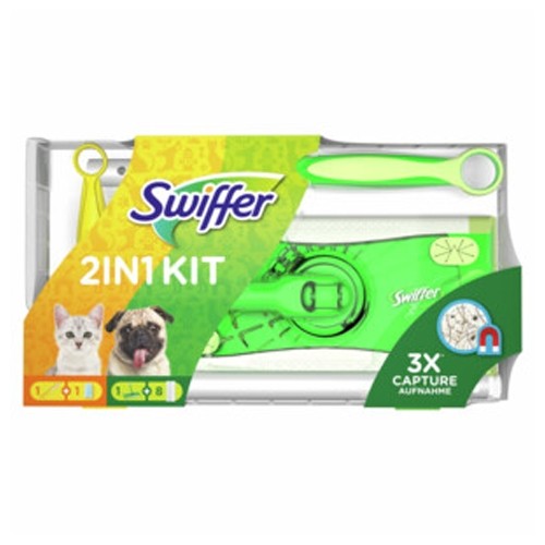 STOF-WIS SYSTEEM VLOEREN SWIFFER COMBI PET STARTERKIT