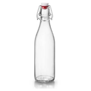 BEUGELFLES/WATERFLES INH. 0,5LTR. GLAS BORMIOLO ROCCO