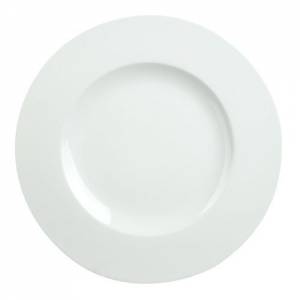 ASSIETTE PLATE SATURNO DIAM 33CM. COULEUR BLANC NOVA