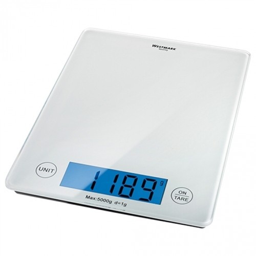 KEUKENWEEGSCHAAL ELEGANCE DIGITAAL 5KG.-1GR. WESTMARK