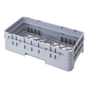 LAVE-VAISSELLE PANIER SEMI-UNIVERSEL M/1 BORD DIM. 50X25CM. COULEUR GRIS CAMBRO CAMRACK