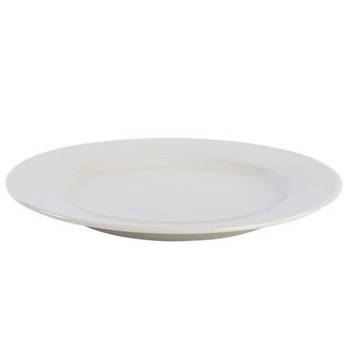 ASSIETTE PLATE DIAM. 19CM MARINA COULEUR IVOIRE NOVA