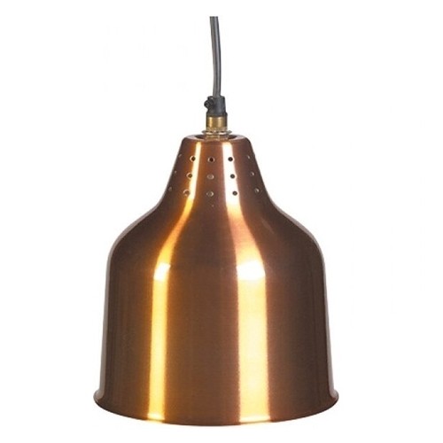 WARMTELAMP DIAM. 18CM. HGT. 26-126CM. 230V/250W KOPER ALUMINIUM 