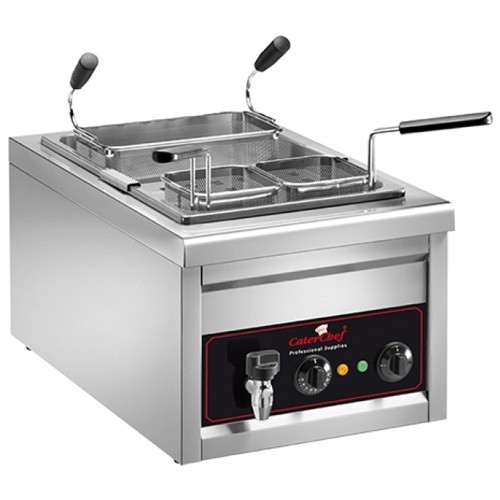 PASTAKOKER PRO INH. 18LTR. 230V/3500W ZILVER ROESTVRIJSTAAL CATERCHEF