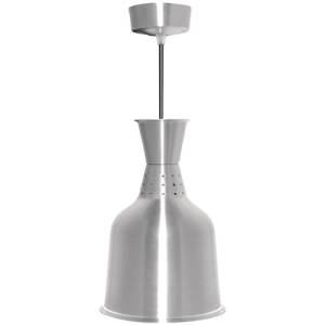 WARMTELAMP DIAM. 33CM. 230V/250W ZILVER STAAL BUFFALO