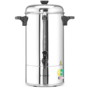 PERCOLATOR ENKELWANDIG INH. 10LTR. ZILVER ROESTVRIJSTAAL HENDI