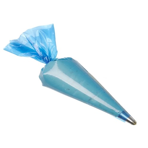 DISPOSABLE SPUITZAKKEN BLAUW 75MY - VERPAKT PER 100 ST. 