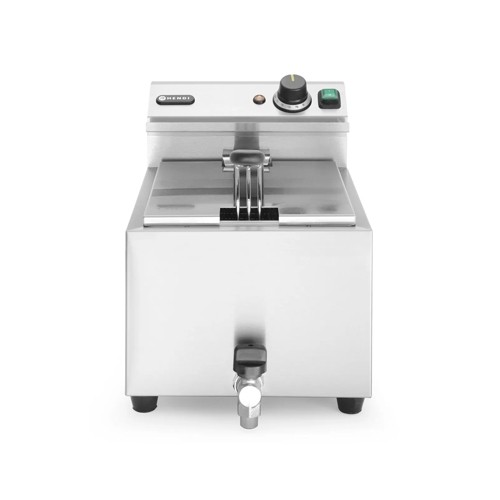 FRITEUSE MASTERCOOK MET AFTAPKRAAN INH. 8L. 230V/3500W HENDI