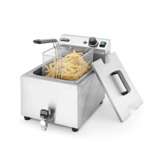 FRITEUSE MASTERCOOK MET AFTAPKRAAN INH. 8L. 230V/3500W HENDI