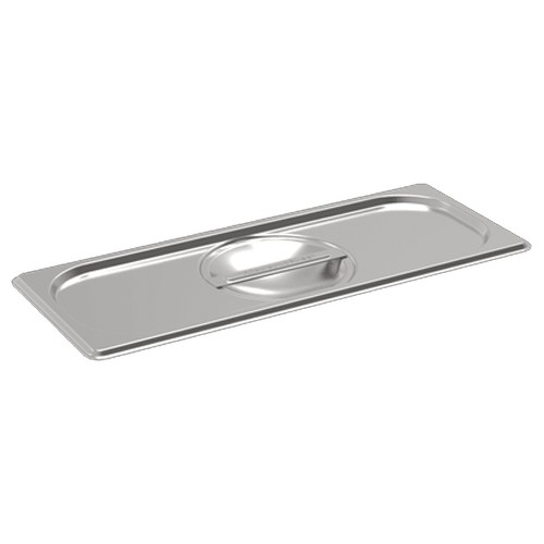 GASTRONORMDEKSEL GN 2/8 RVS RIEBER