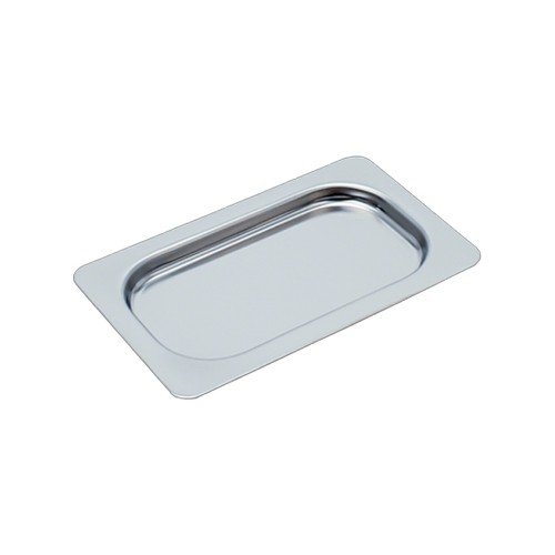GASTRONORMDEKSEL GN 1/9 STAPELBAAR RVS RIEBER