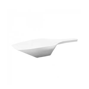 VOORRAADSCHEPPEN WIT KUNSTSTOF 26CM. INH. 0,25LTR.