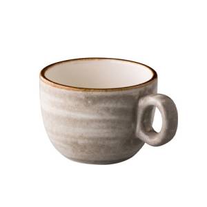 CAPPUCCINOKOP INH. 20CL. JERSEY GRIJS Q AUTHENTIC
